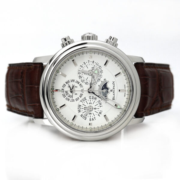 Blancpain Leman Perpetual Calendar Flyback Chronograph Watch