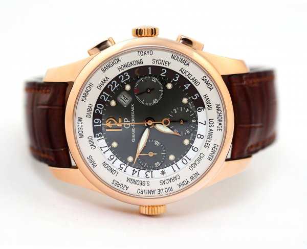 Girard Perregaux Traveller ww.tc Chronograph Watch