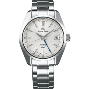 Grand Seiko Elegance Collection GMT Silver Dial Watch