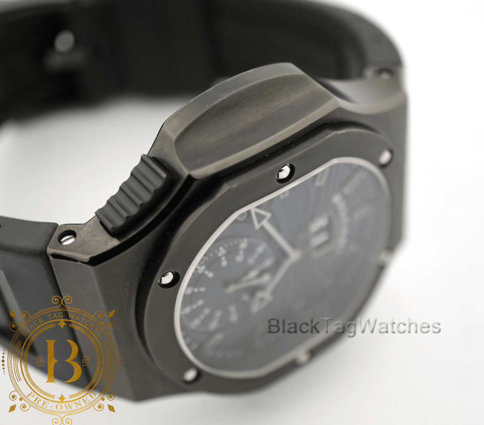 Bulgari Endurer Chronosprint MAORI ALL BLACKS Rugby Watch BRE 56 BSBVDCHS for $5,800 • Black Tag Watches Pre-Owned