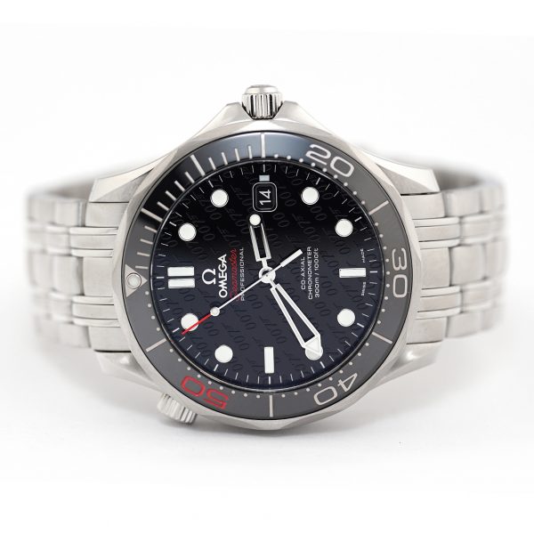 Omega Seamster Diver 300M Co-Axial Master Chronometer 50th Anniversary James Bond Limited Edition Watch