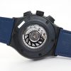 Hublot Classic Fusion Chronograph All Black Blue Watch