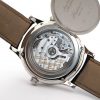 Jaeger-LeCoultre Master Control Geographic Blue Dial Platinum Wristwatch