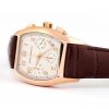 Girard Perregaux Richville Chronograph Rose Gold Silver Dial Watch