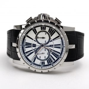 Roger Dubuis Excalibur Chronograph 46 mm Silver Dial