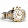 Rolex Daytona Cosmograph Oyster Perpetual Steel Yellow Gold Silver Dial