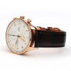 IWC Portugieser Automatic Chronograph Rose Gold Silver Dial