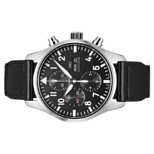 IWC Pilot's Watch Chronograph Black Dial