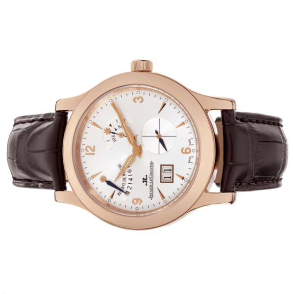 Jaeger-LeCoultre Master Eight Days Rose Gold Silver Dial